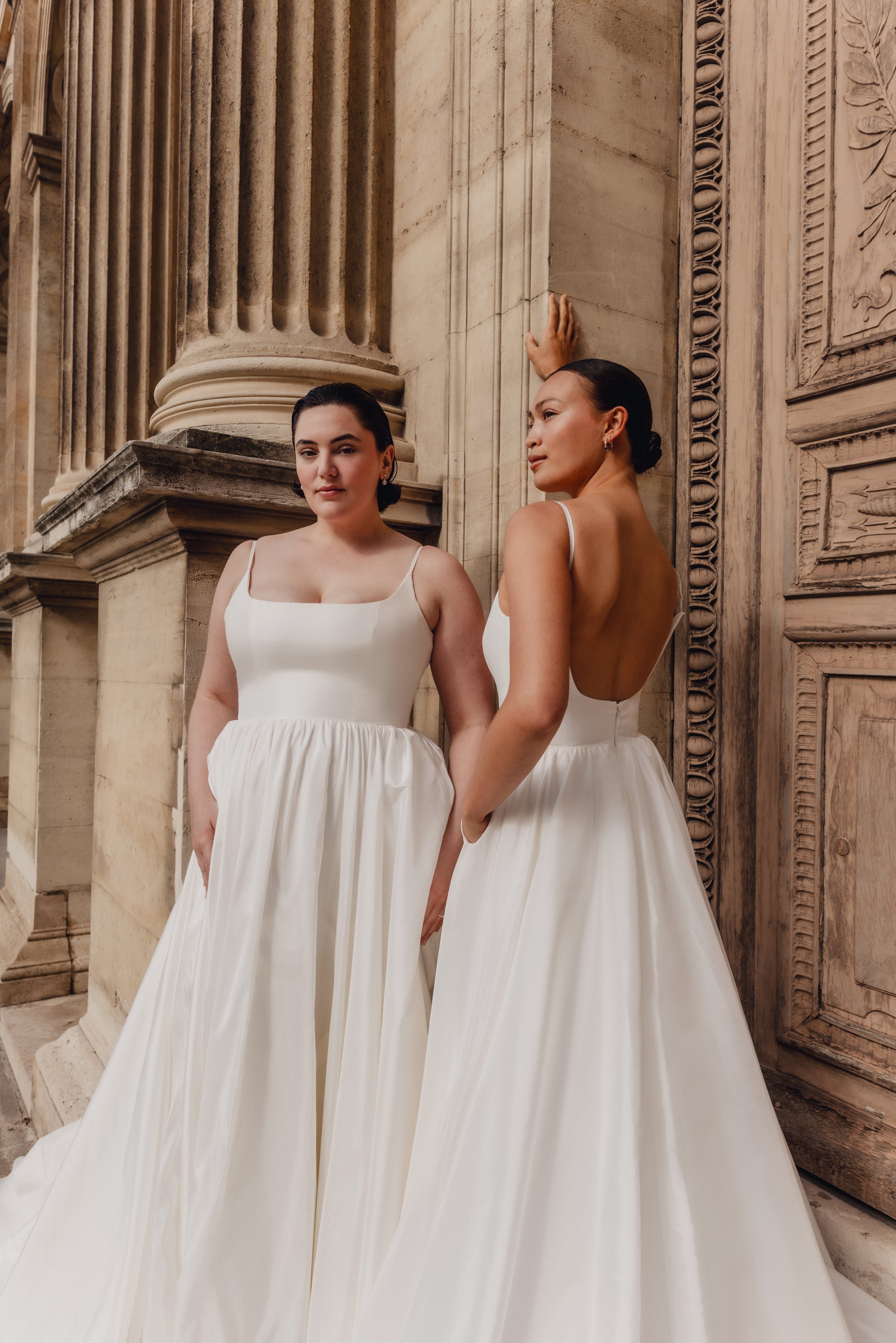 Curvy brud hos Maison Lou